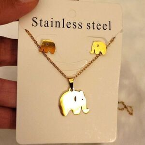 New Stainless Steel Jewelry Set